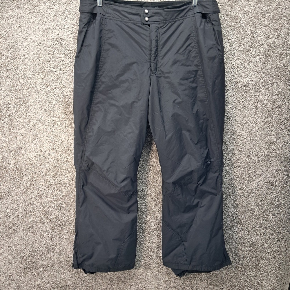 Columbia Sportswear Black Insulated Snow Pants Womens 1X Regular SW 8244